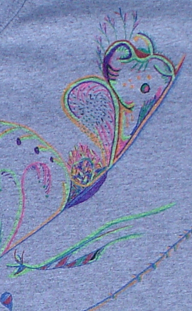 Gray T-Shirt, Detail